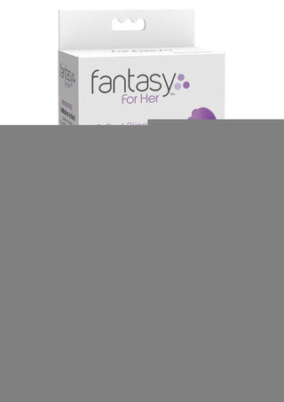 Fantasy For Her Intimotion Pulse Pro Rechargeable Silicone Vibrator with A Clitoral Stimulator - Purple