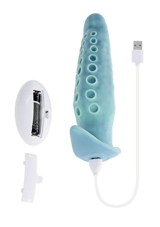 Gender X Deep Rising Rechargeable Silicone Vibrating Plug with Remote Control