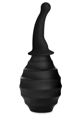 Good Clean Fun Silicone Angled Douche - Black