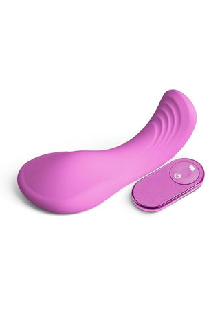 Grinders Rocker Rechargeable Silicone Vibrating Dual Motor Pad with Remote - Pink