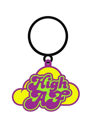 High AF Keychain