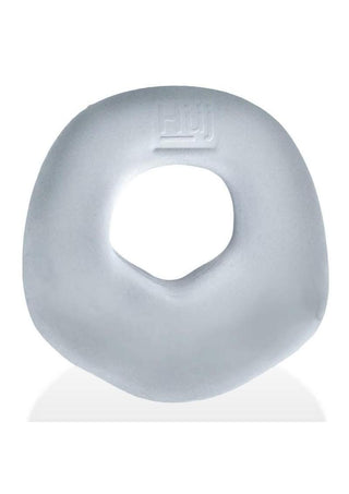 Hunkyjunk Fit Bulge Hung-Style Silicone Cockring - Clear Steam