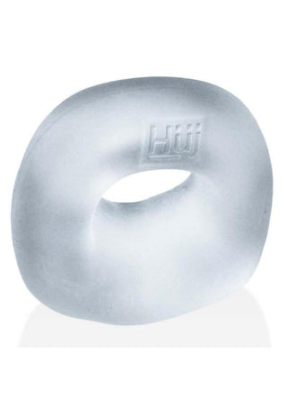 Hunkyjunk Fit Bulge Hung-Style Silicone Cockring - Clear Steam