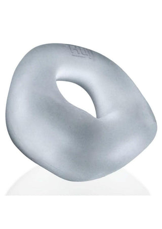 Hunkyjunk Fit Bulge Hung-Style Silicone Cockring - Clear Steam - Clear