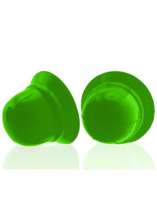 Hunkyjunk Nano Nips Just The Tip Silicone Nipple Nubs - Lizzard - Green