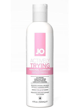 JO Actively Trying Lube