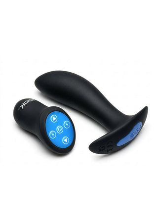 Jock Spark E-Stim Slim Silicone Prostate Plug - Black