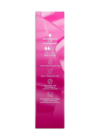 K-Y Yours and Mine Couples Lubricant