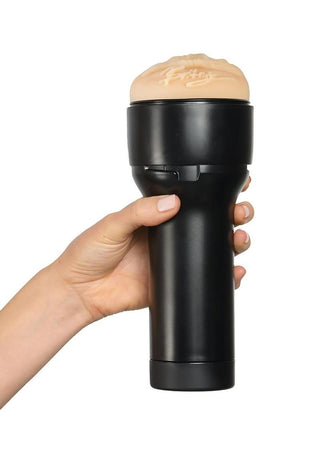 Kiiroo Feel Stars Collection Britney Amber Pussy Stroker - Pbc - Vanilla