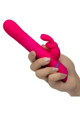 Love Bunny Beaded Spin Bunny Rechargeable Silicone Dual Motor Vibrator