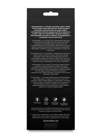 Love Notes Unforgettable Rechargeable Silicone Flexible Rabbit Vibrator