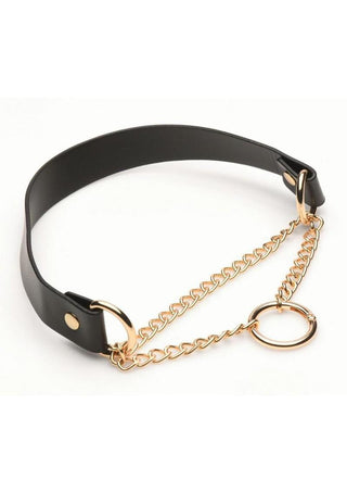 Master Series Halo Desire O-Ring Collar - Black/Gold