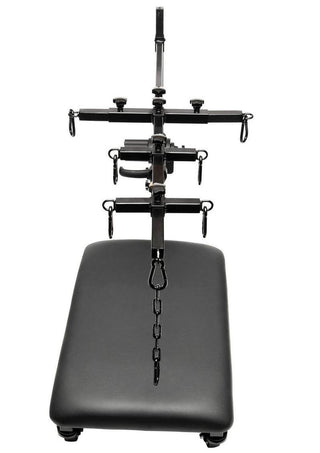 Master Series Hog Tie Restraint Rack with Sex Machine