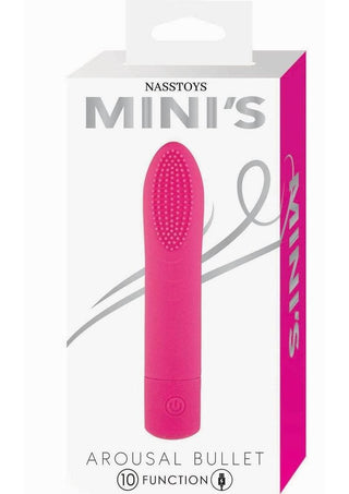 Mini's Arousal Rechargeable Bullet Vibrator - Pink
