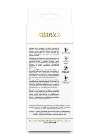 Minnie's Spark Rechargeable Silicone Flexible Bullet