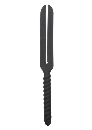 Nocturnal Collection Silicone Slap Paddle - Black