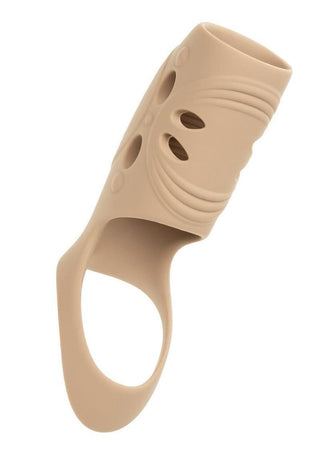 Performance Maxx Rechargeable Silicone Open-Ended Sleeve - Vanilla
