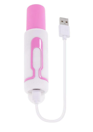 Pucker Up Lipstick Vibe Rechargeable Silicone Bullet