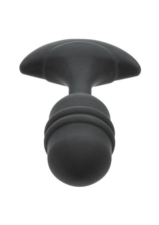 Rock Bottom Rumbling Ribbed Rechargeable Silicone Probe