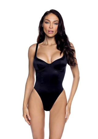 Playboy Midnight Essentials Bodysuit - Black - Medium