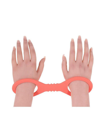 Sex and Mischief Peaches N Creame Silicone Cuffs