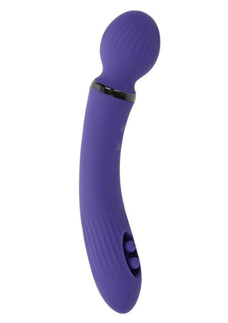 Shiver Dual End Rechargeable Silicone Vibrator