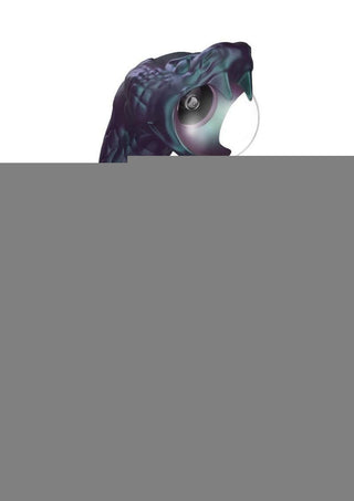 Temptasia Rattle Snake Rechargeable Vibrator - Dark Millenia - Purple
