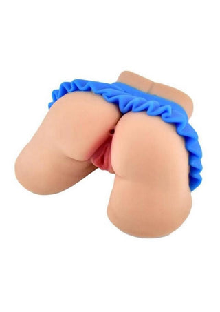 The Royal Sorority Girl Masturbator with Blue Skirt - Pussy and Ass