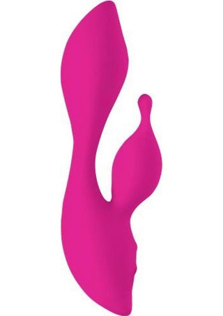 The Swan Cygnet Rechargeable Silicone Dual Vibrator - Pink
