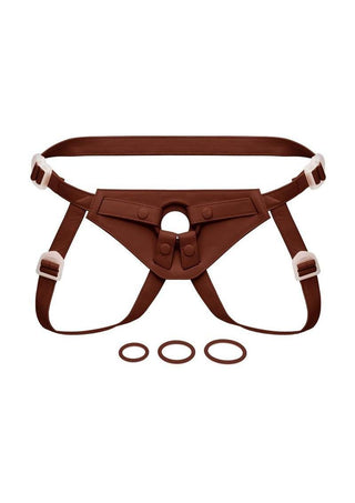 Together Nudefit Flexcurv Adjustable Harness - Chocolate