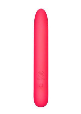Together Slim Ladyfinger Silicone Rechargeable Vibrator - Pink