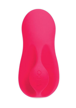 Vedo Luxi Silicone Rechargeable Clitoral Finger Vibrator - Pink
