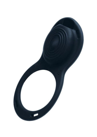 Vedo Riski Rechargeable Silicone Clitoral Vibrating Cock Ring For Couples