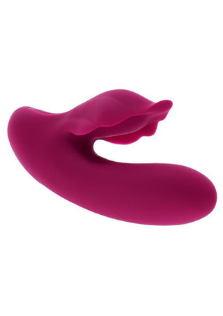 Venus Rechargeable Silicone Vibrator with Clitoral Stimulator