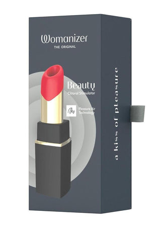 Womanizer Beauty Rechargeable Clitoral Stimulator - Black/Gold