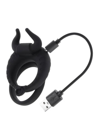 Zero Tolerance Raging Bull Rechargeable Silicone Dual Cock Ring