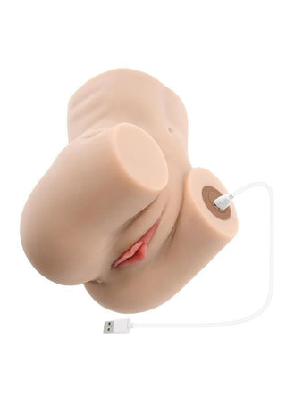 Zero Tolerance Rock My World Rechargeable Thrusting Stroker - Pussy/Ass