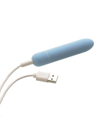 Adam and Eve Blue Diamond Rechargeable Bullet