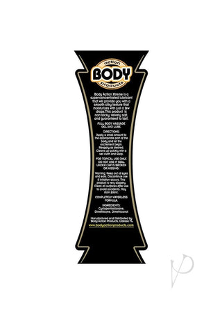 Body Action Xtreme Glide Silicone Lubricant - 2.3 Oz