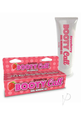 Booty Call Anal Numbing Gel 1.5oz - Strawberry