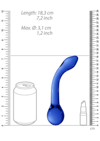 Chrystalino G-Rider Glass Wand Dildo