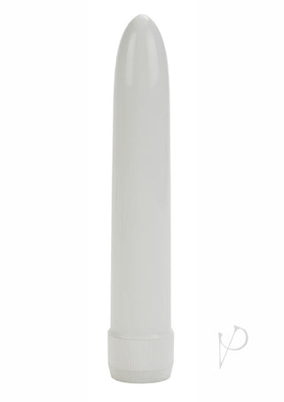 Classic Slender Vibrator - Ivory/White