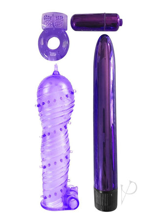 Classix Ultimate Pleasure Couple's - Purple - 4 Piece Kit