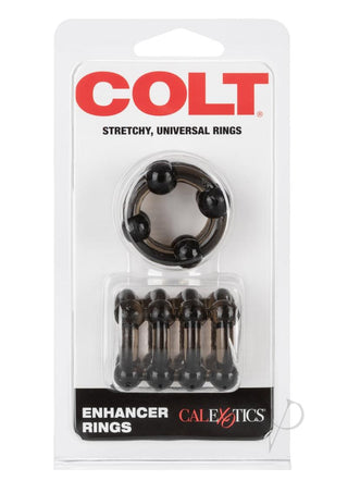 Colt Enhancer Rings Cock Rings - Blue/Smoke