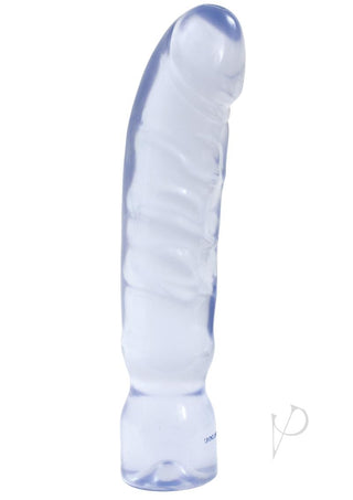 Crystal Jellies Big Boy Dildo - Clear - 12in