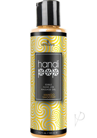 Handipop Edible Hand Job Massage Gel Mango Smoothie - 4.2oz