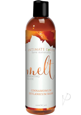 Intimate Earth Melt Warming Glide Lubricant Cinnamomum Zeylanicum Bark - 4oz