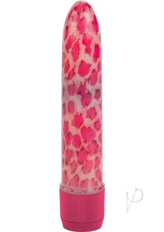 Leopard Waterproof Mini Massager - Pink - 4.5in
