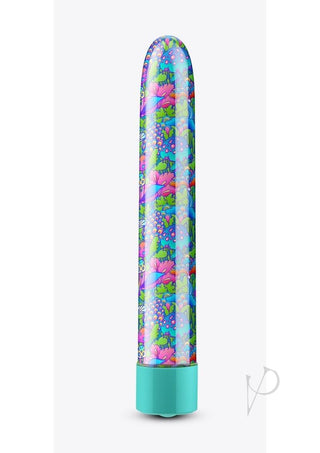 Limited Addiction Utopia Rechargeable Slimline Vibrator - Aqua/Green