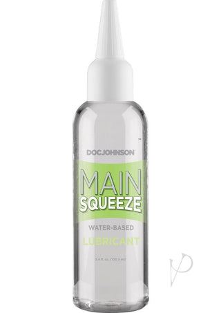 Main Squeeze Water Based Lubricant - 3.4oz